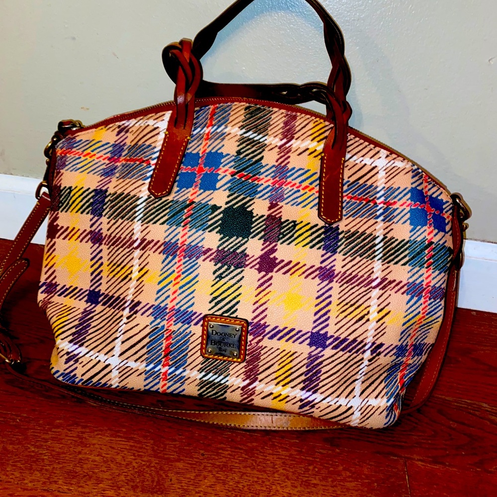 Dooney & Bourke Multi Color Crossbody Satchel